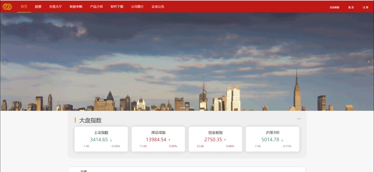 A0104带视频教程的开源版股票系统/java股票系统/两融/证券股票/期货交易所/带配资