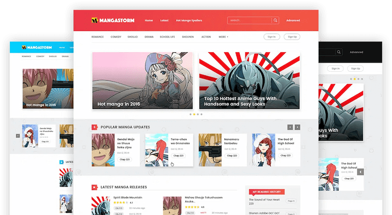 Madara 2.2.2.1主题源码 | 响应式WordPress漫画小说主题模板