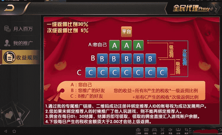 网狐二开海外微星真金棋牌游戏组件完美运营版，带全民代理